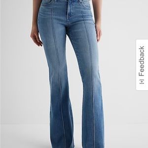 Express 70’s flare jeans